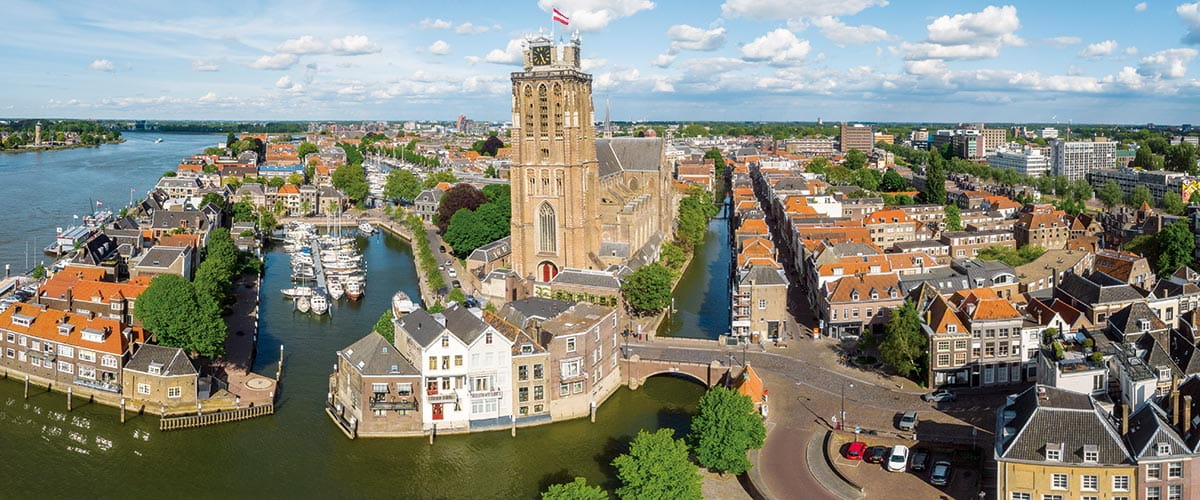 A view over Dordrecht, Netherlands